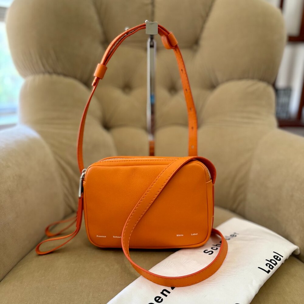 NEW Auth PROENZA SCHOULER Genuine Leather MINI Camera Crossbody Bag